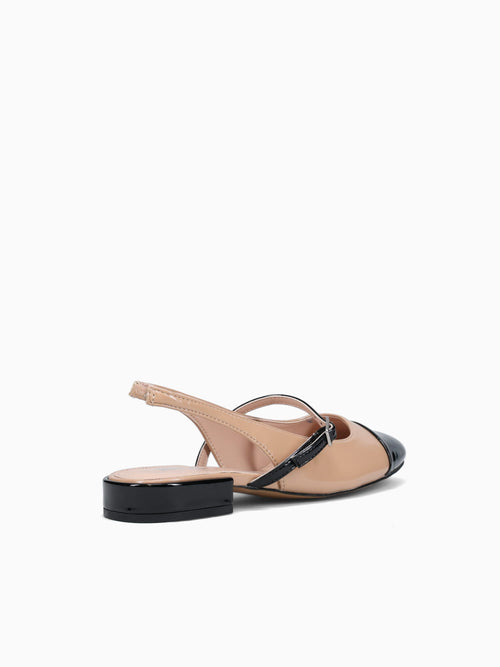 Grace Nude Black Patent Beige / 5 / M