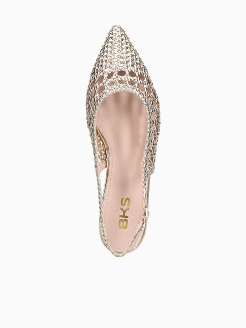 Carrie Gold Metallic Gold / 5 / M