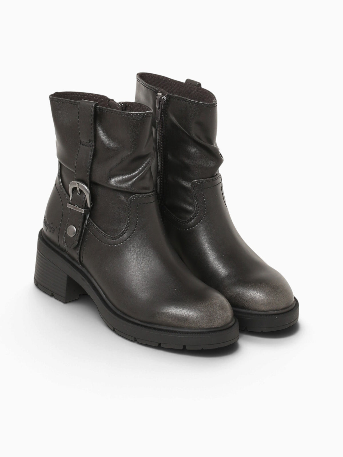 Finley Charcoal Smooth Black / 6 / M