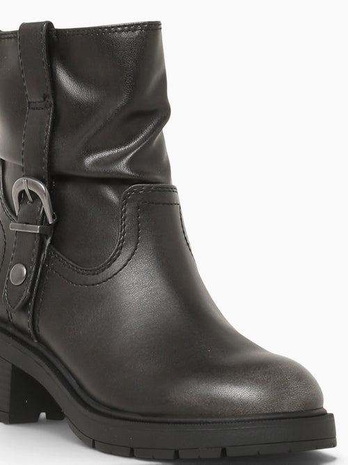 Finley Charcoal Smooth Black / 6 / M