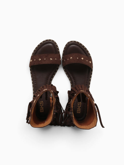 Lainey Brown Suede Brown / 5 / M