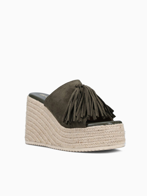 Dakota Green Suede Green / 5 / M