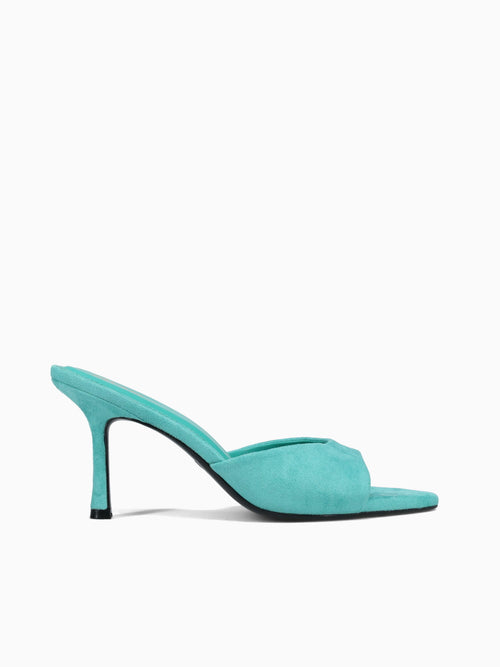 Katje Teal Suede Blue / 5 / M