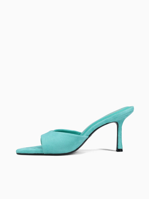 Katje Teal Suede Blue / 5 / M