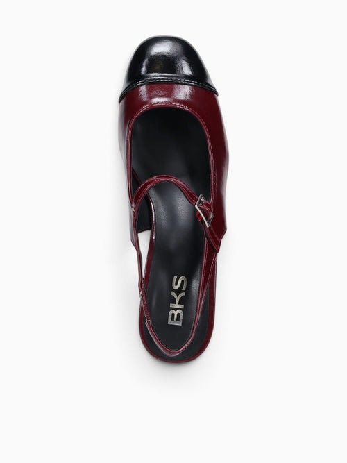 Aria Burgundy Patent Wine / 5 / M