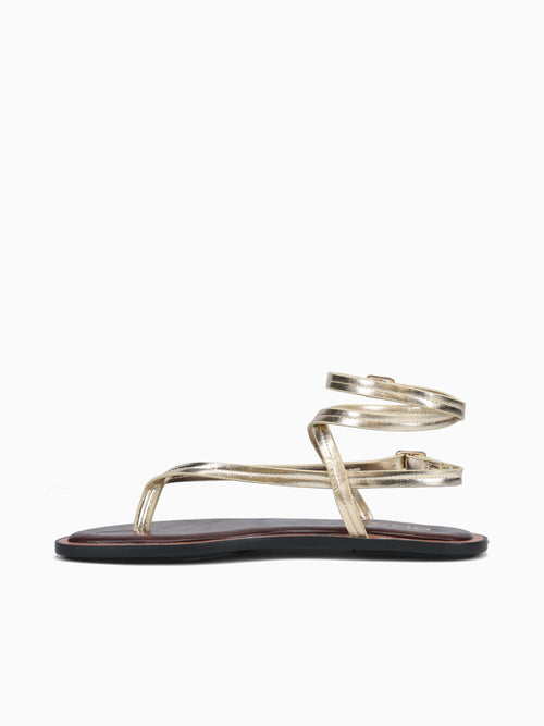 Adena Gold Metallic Gold / 5 / M
