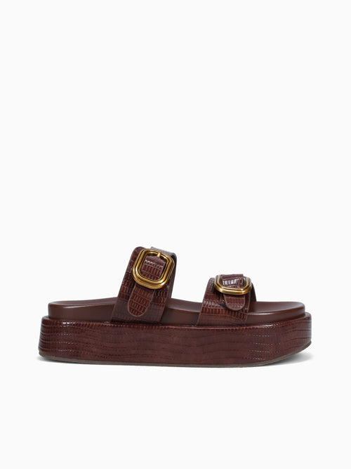 Wanda Brown Smooth Brown / 5 / M