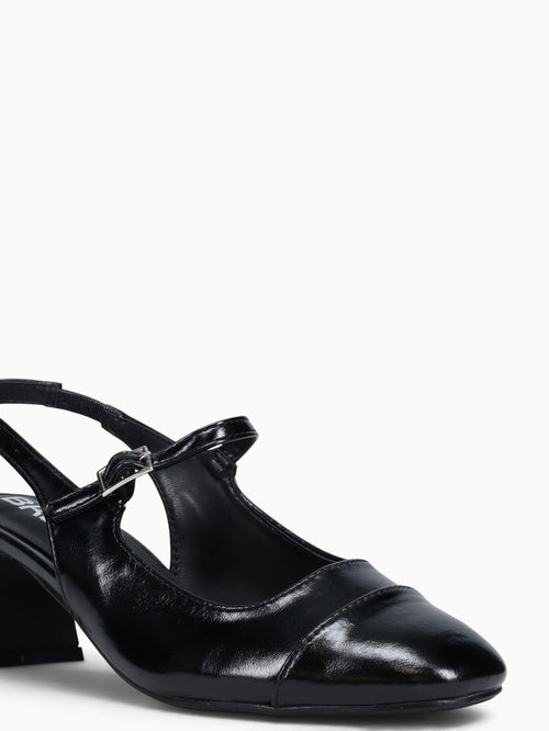 Aria Black Patent Black / 5 / M