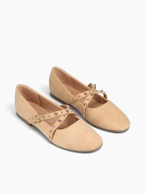 Yara Beige Suede Beige / 5 / M