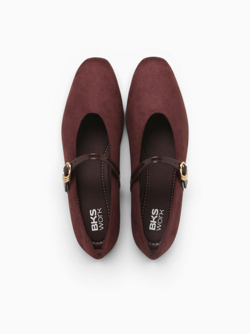 Astra Cacau Microsuede Dark Brown / 5 / M