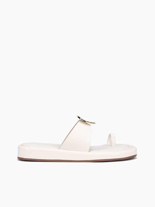 Shapira Off White Verniz Molhado Off White / 5 / M