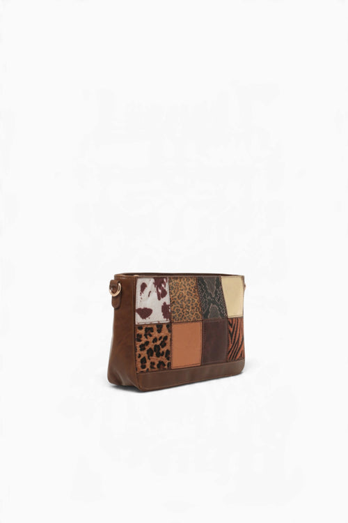 Bee Crossbody Brown Multi Brown Multi