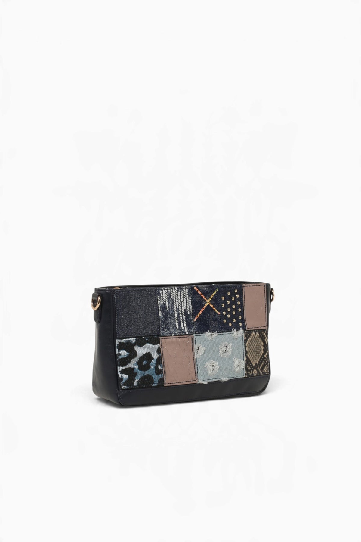 Bee Crossbody Navy Blue multi Blue Multi