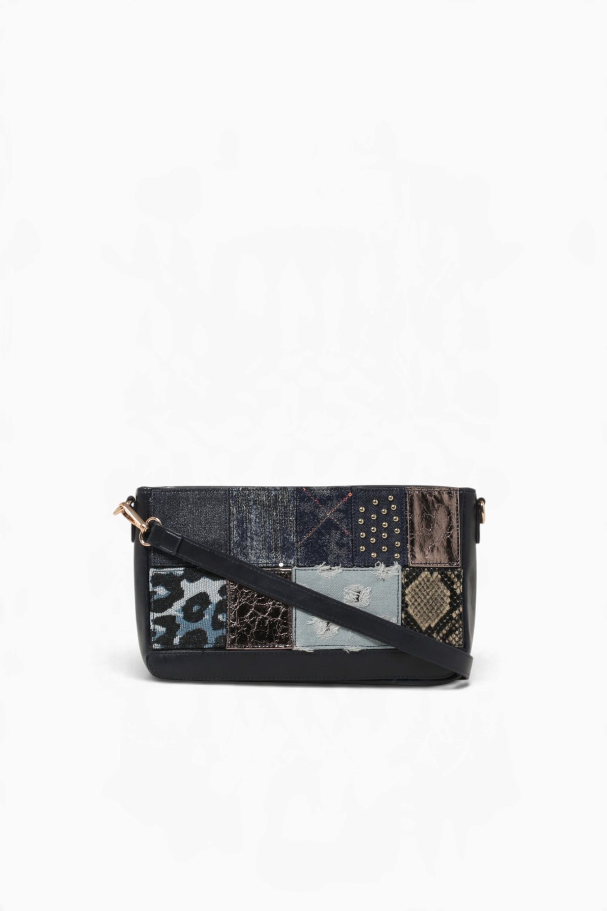 Bee Crossbody Navy Blue multi Blue Multi