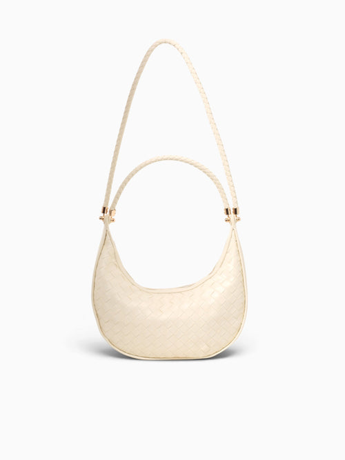 Meli Lg Shoulder Bag Off White Off White