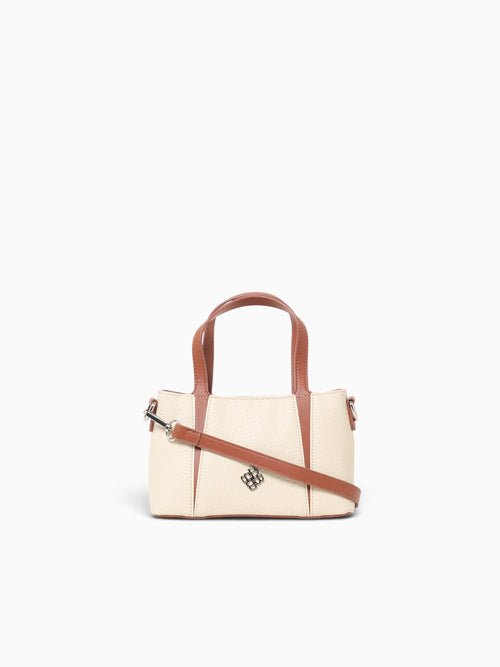 Jade Crossbody Off White Tan Off White
