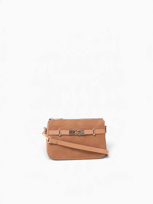 Julie Crossbody Tan Tan