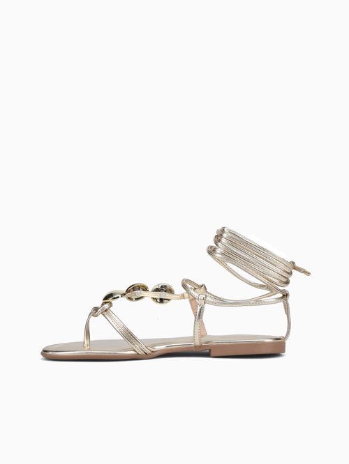 Betty Ouro Light Metallic Gold / 5 / M
