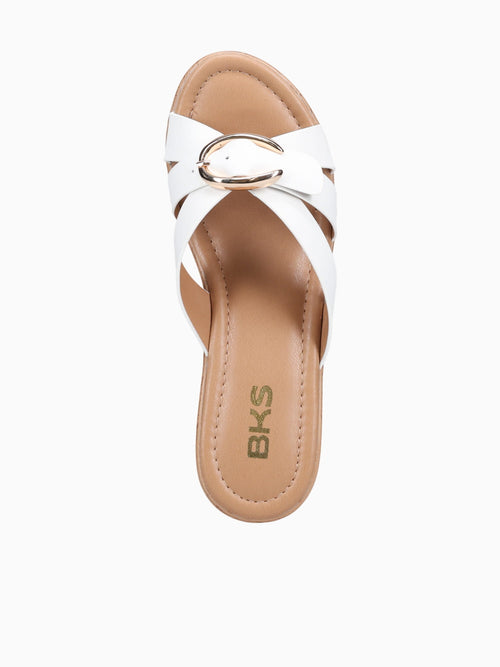 Loravie White Smooth White / 5 / M