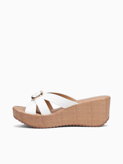 Loravie White Smooth White / 5 / M