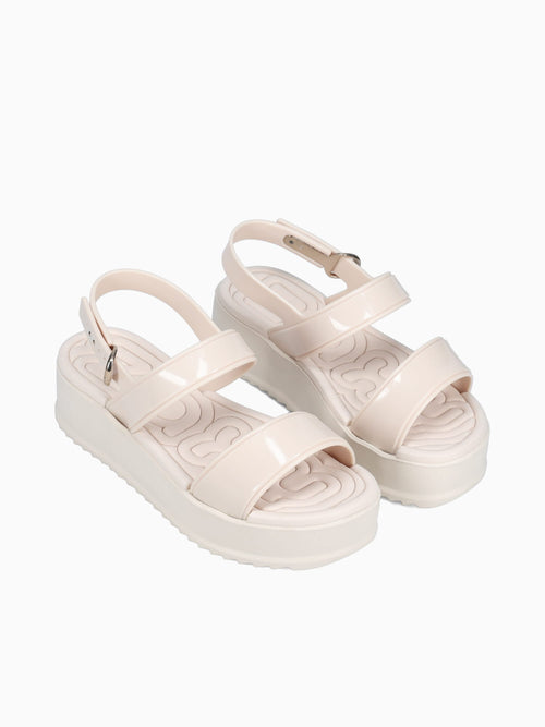 Tag Sand Ad Off White Jelly White / 5 / M