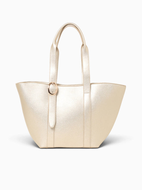 Remi Tote Gold Gold