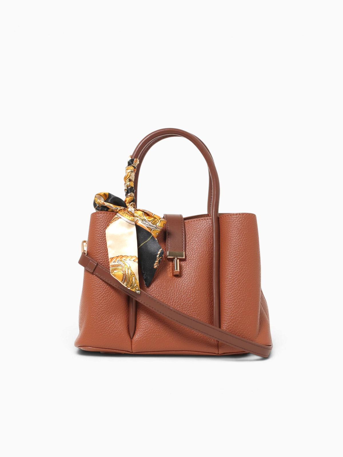 Linn Top Handle Brown Brown