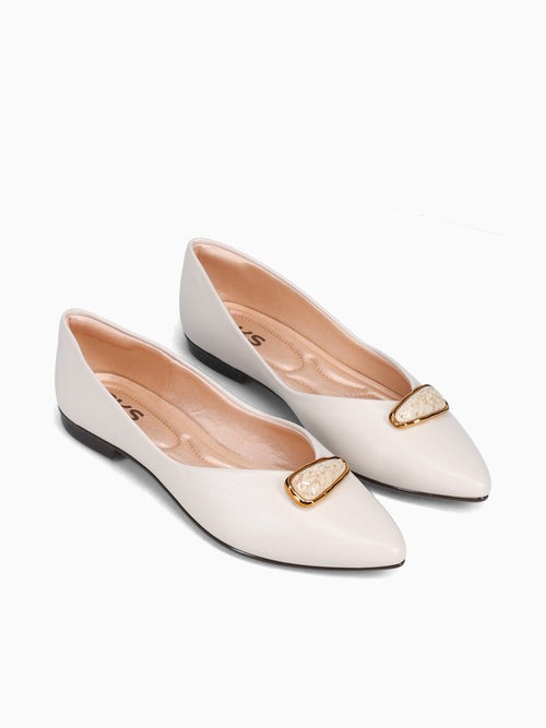 Solene Off White Napa Off White / 5 / M