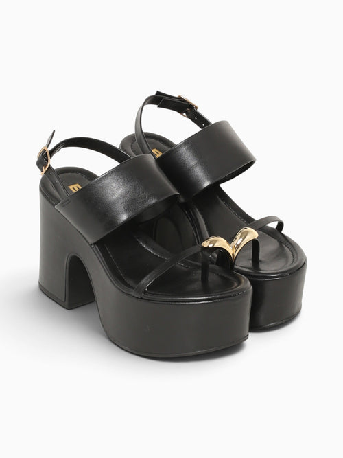 Zennia Black Smooth Black / 5 / M