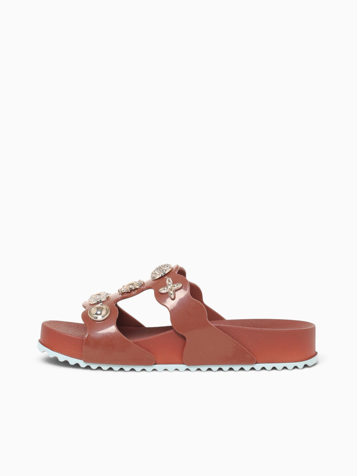 Charms Ad Brown Jelly Off White / 5 / M