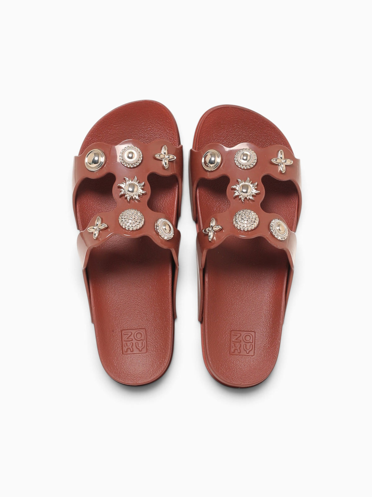 Charms Ad Brown Jelly Off White / 5 / M