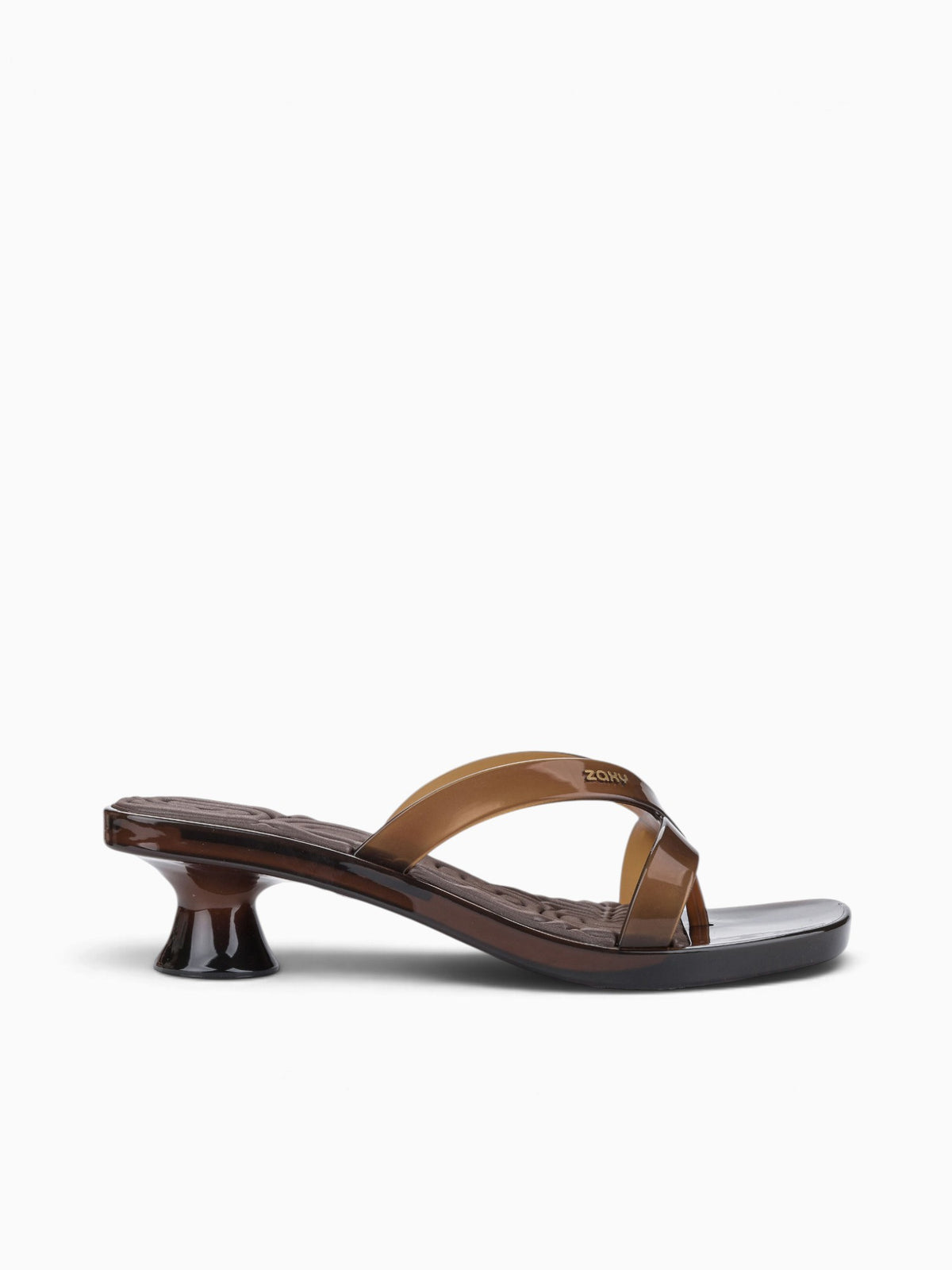 Hit Kitten Heel Ad Brown Jelly Brown / 5 / M