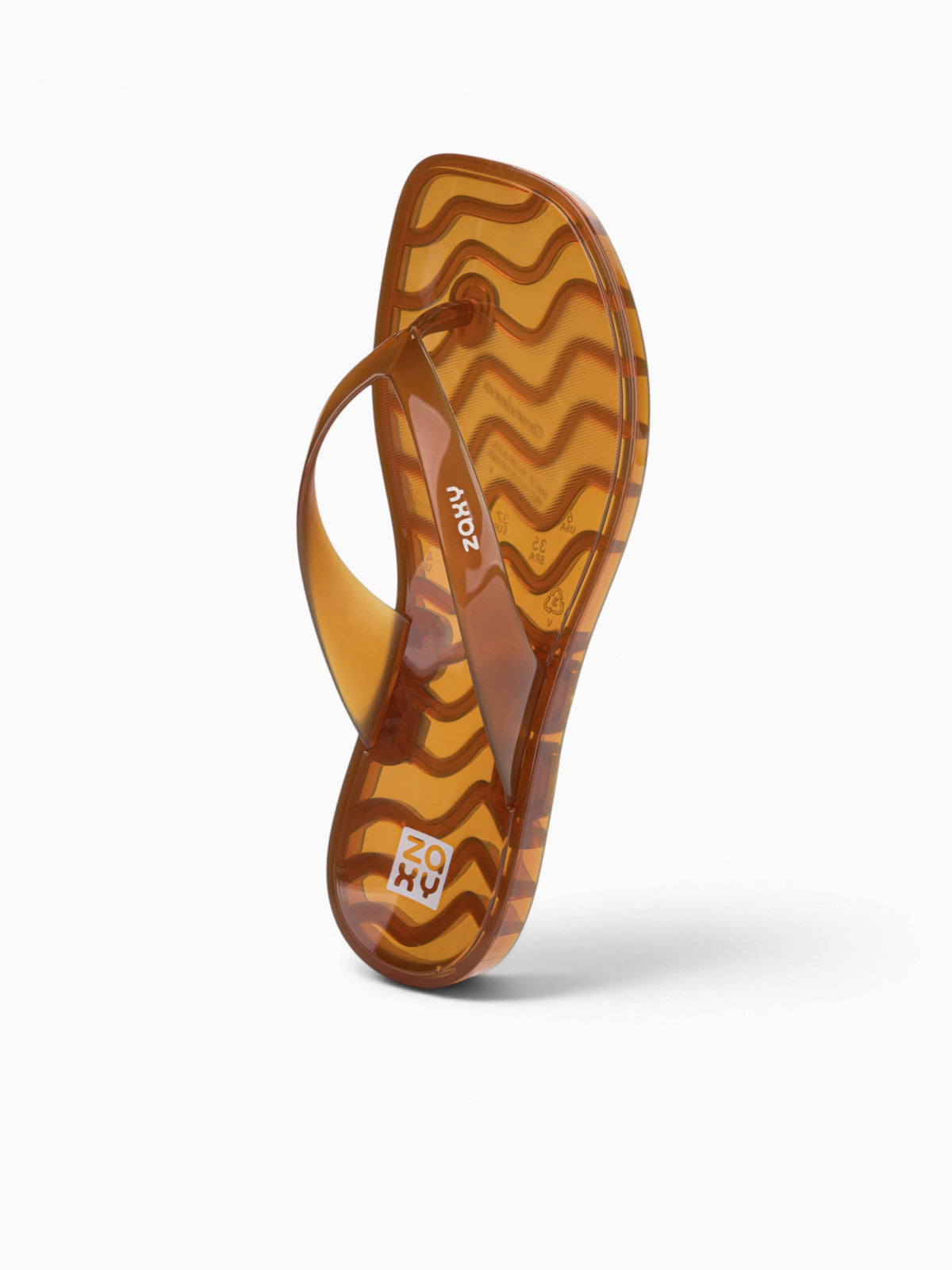 Jelly Thong Ad Clear Brown Brown / 5 / M