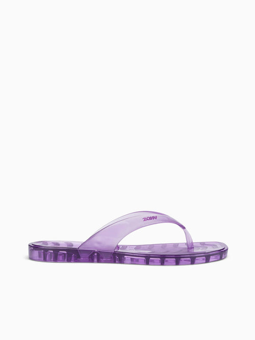 Jelly Thong Ad Lilac Transparent Purple / 5 / M