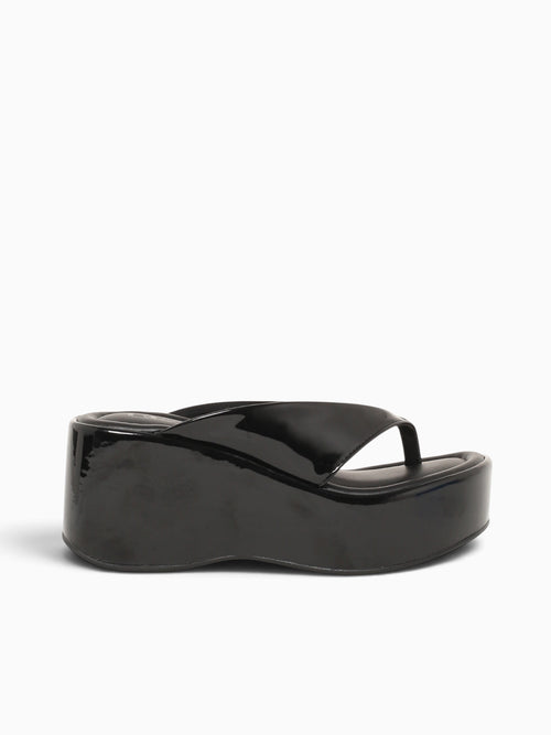 Ellen Preto Verniz Black / 5 / M