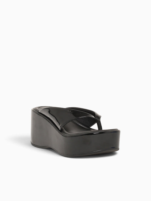 Ellen Preto Verniz Black / 5 / M
