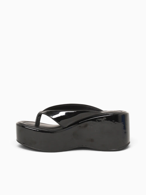 Ellen Preto Verniz Black / 5 / M