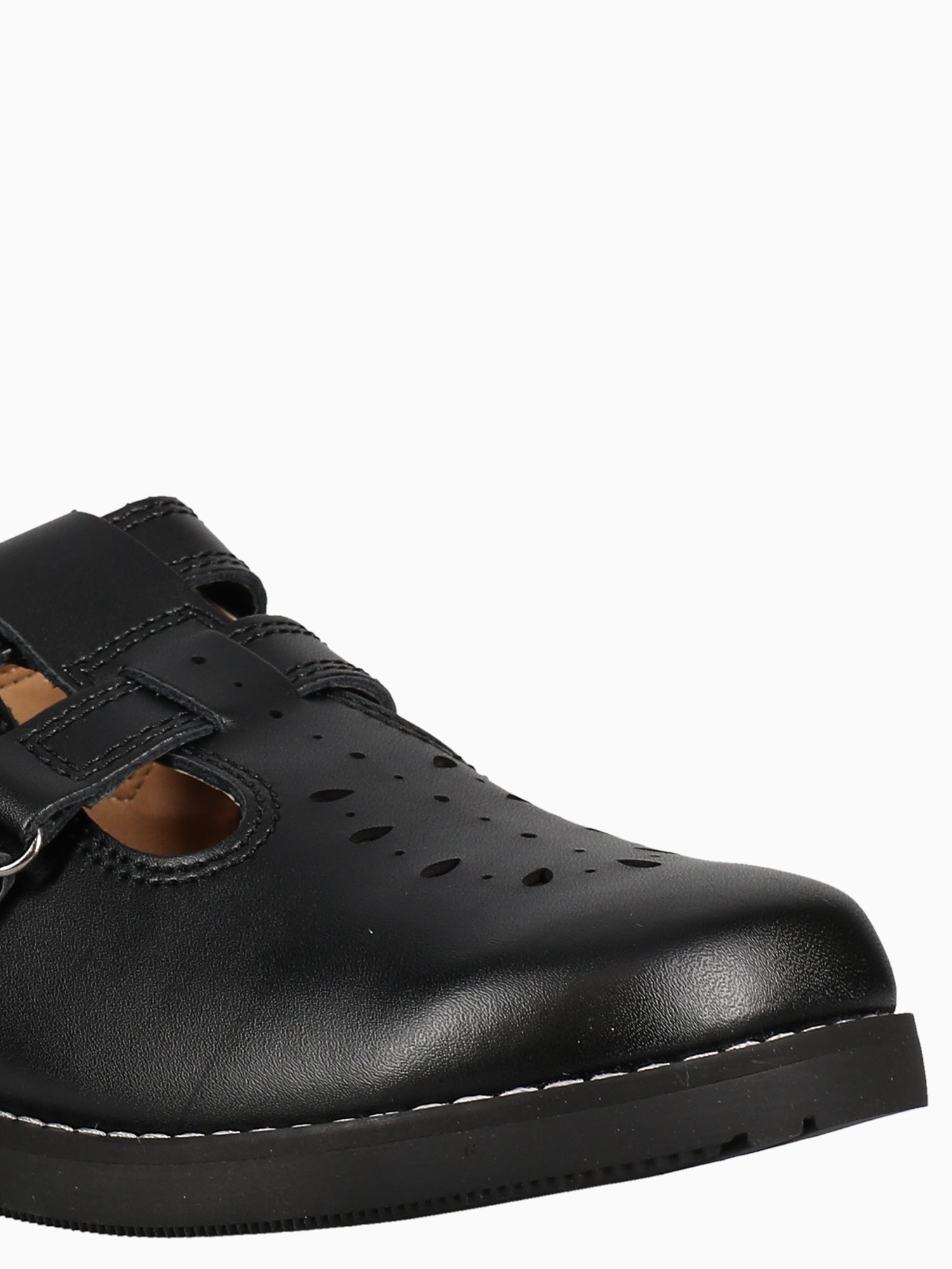 RULER 2 STRAPS FB2003B BLACK LEA Black / 5 / M