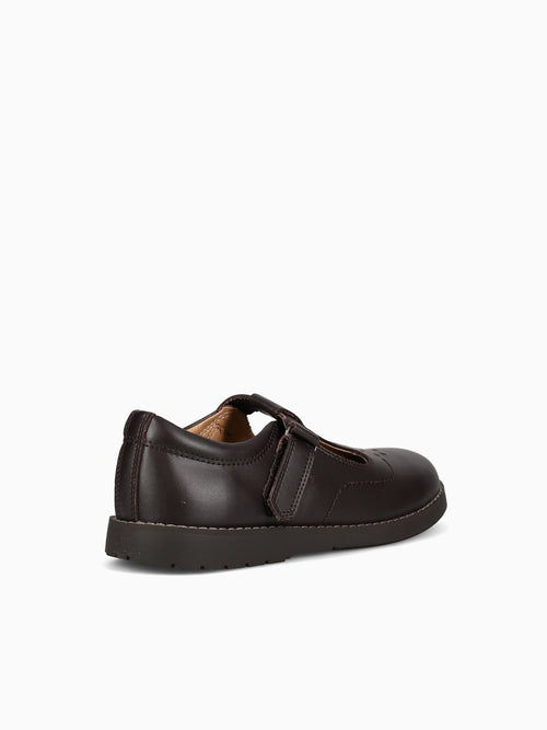 PREPPY 1 STRAP FB2002 BROWN LEA Brown / 5 / M