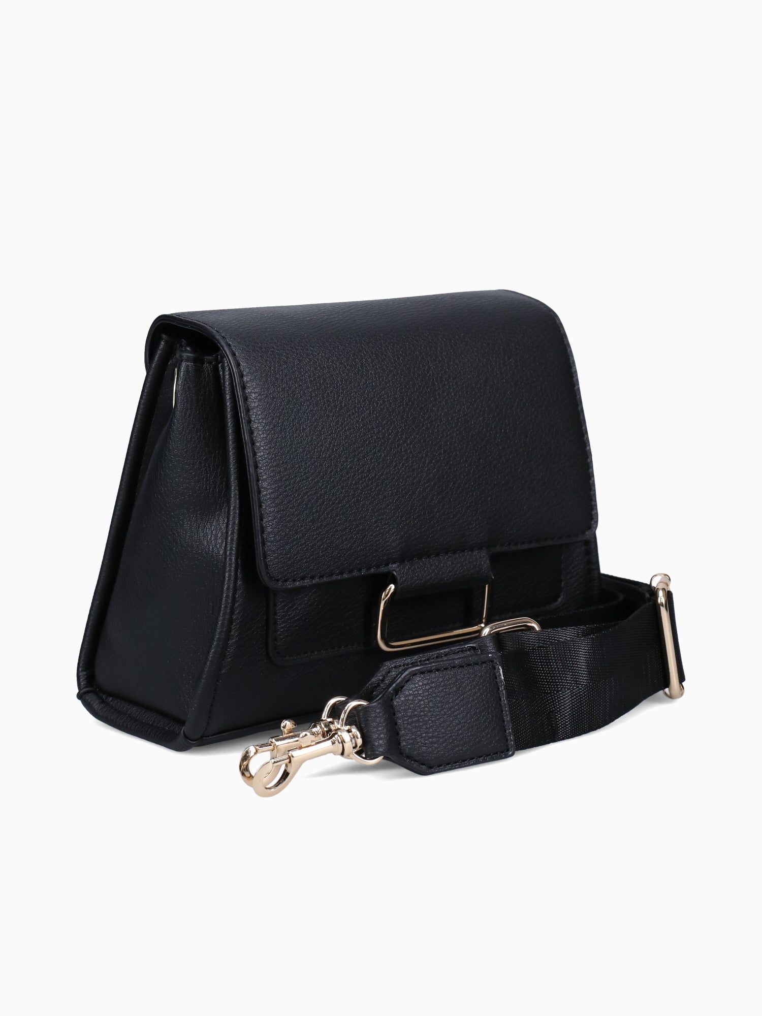 Block Crossbody Black Black