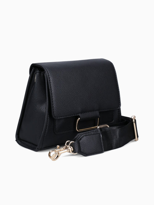 Block Crossbody Black Black