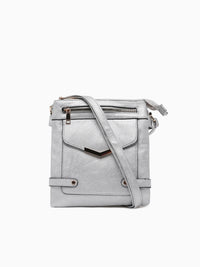 Sq Crossbody Bag Silver Silver