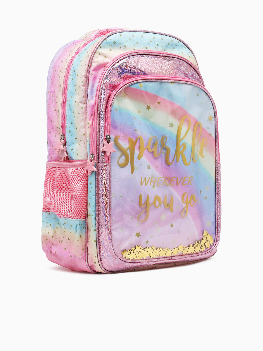 Sparkle Backpack Light Pink Light Pink