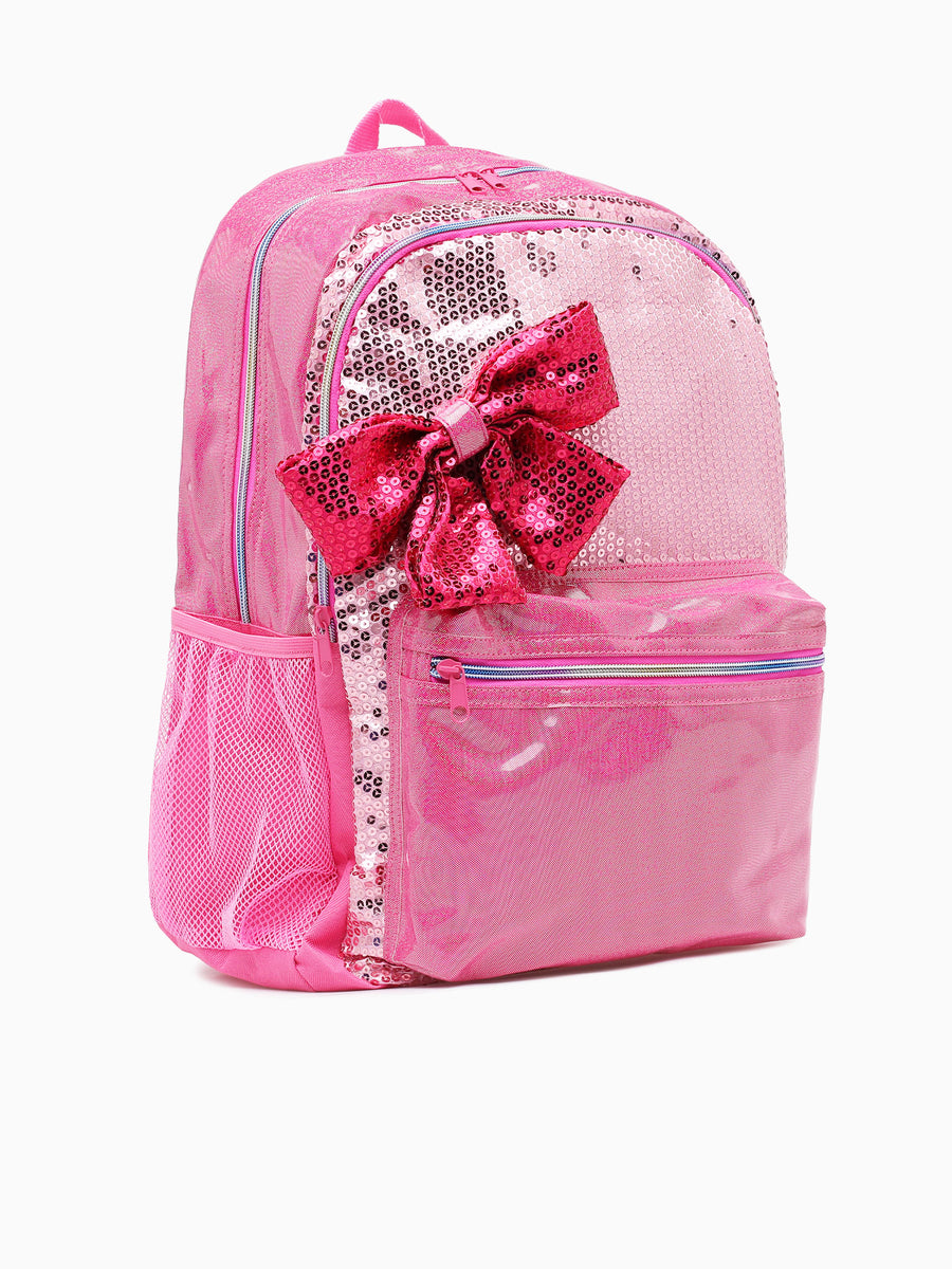 Bow Backpack Pink Pink