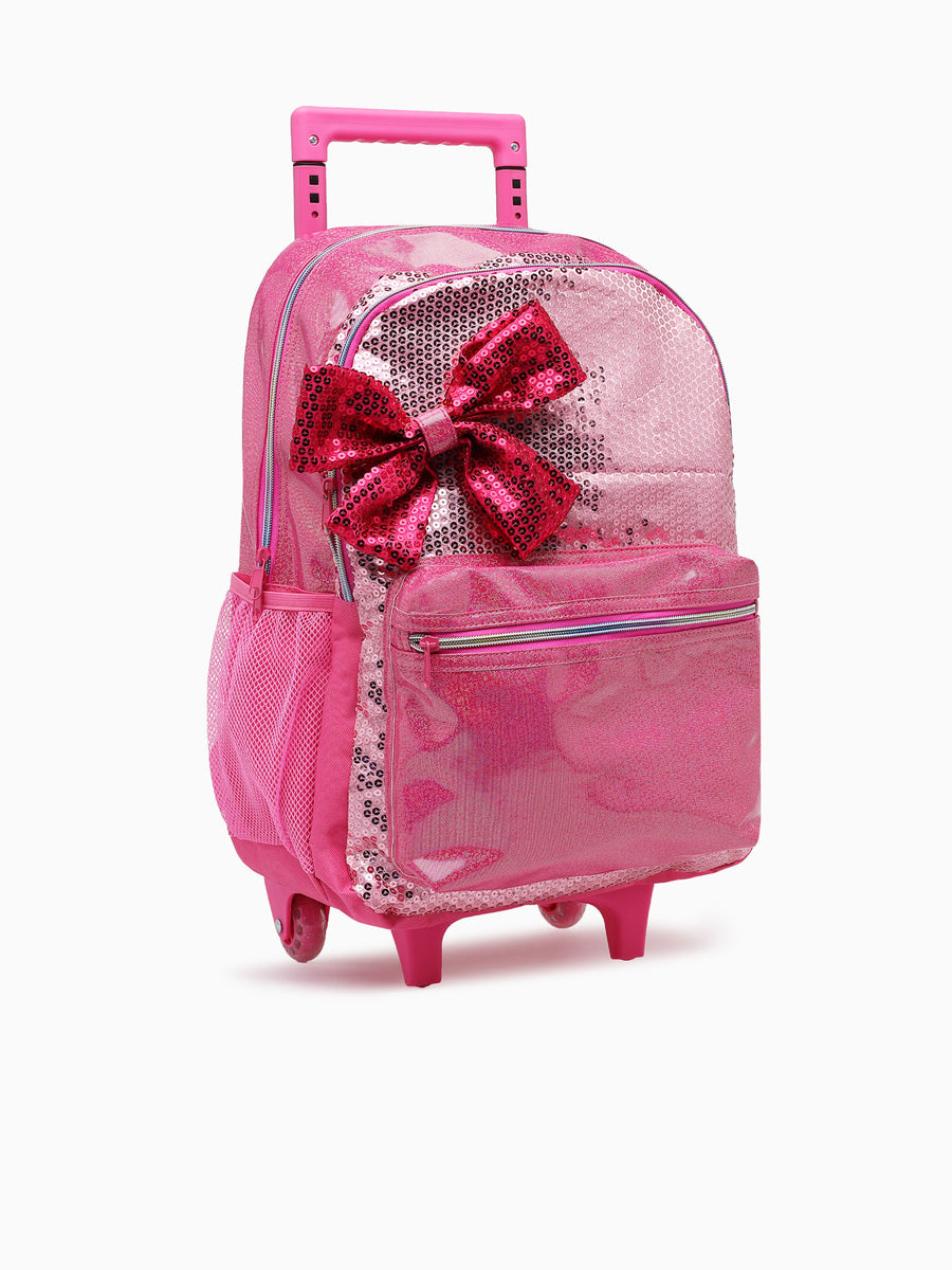 Bow Trolly Bag Pink Pink
