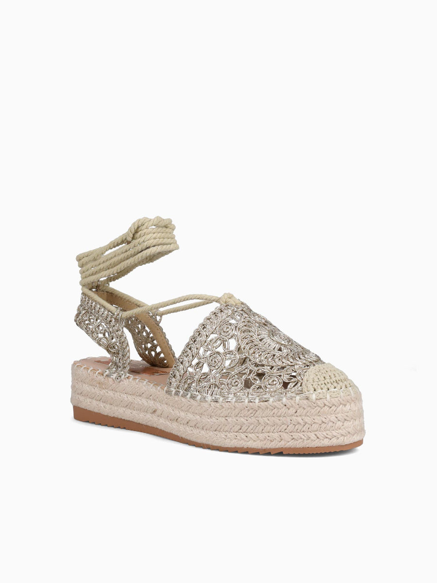 Marnie Gold Woven Fab Gold / 5 / M