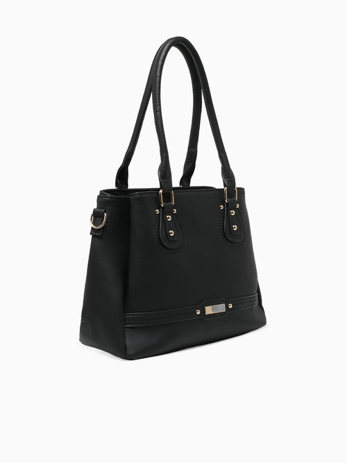 Kayla Shoulder Bag Black Black