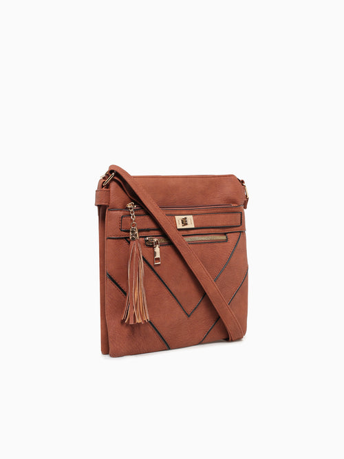 Tassel X Bag Ii Tan Tan