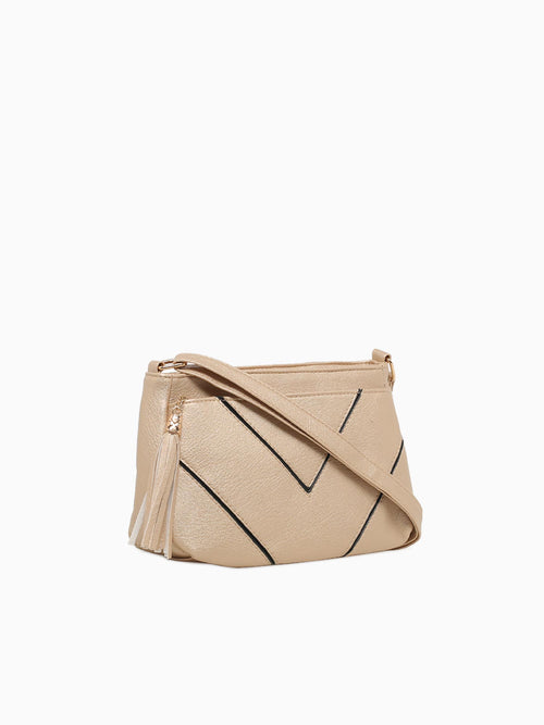 Bella Crossbody Gold Gold