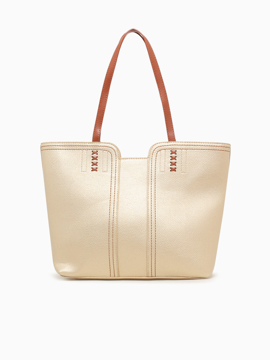 Gianna Tote Gold Gold